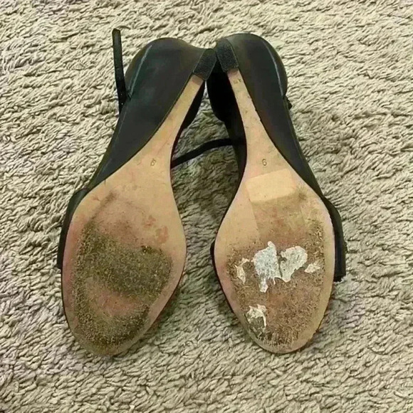 Badgley Mischka Crystal‎ Rhinestone Wedge Sandal - Picture 5 of 5